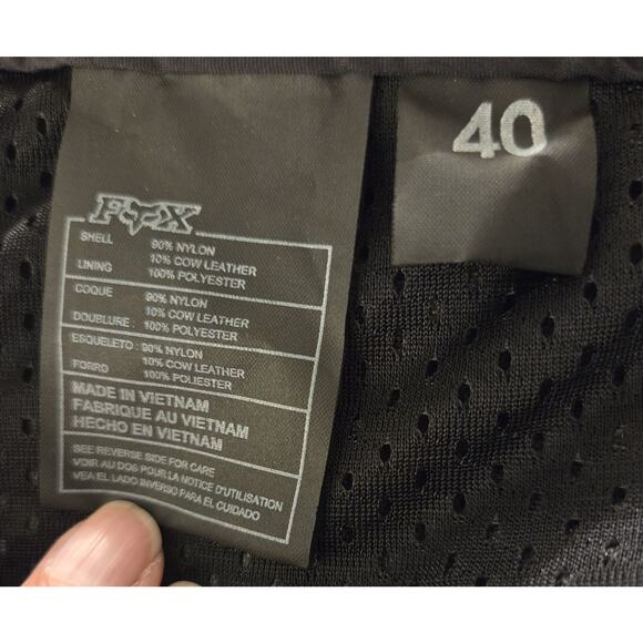 Fox Racing Pants Panther Mens 40 Black Off Road Riding Drift Motocross - Picture 11 of 13